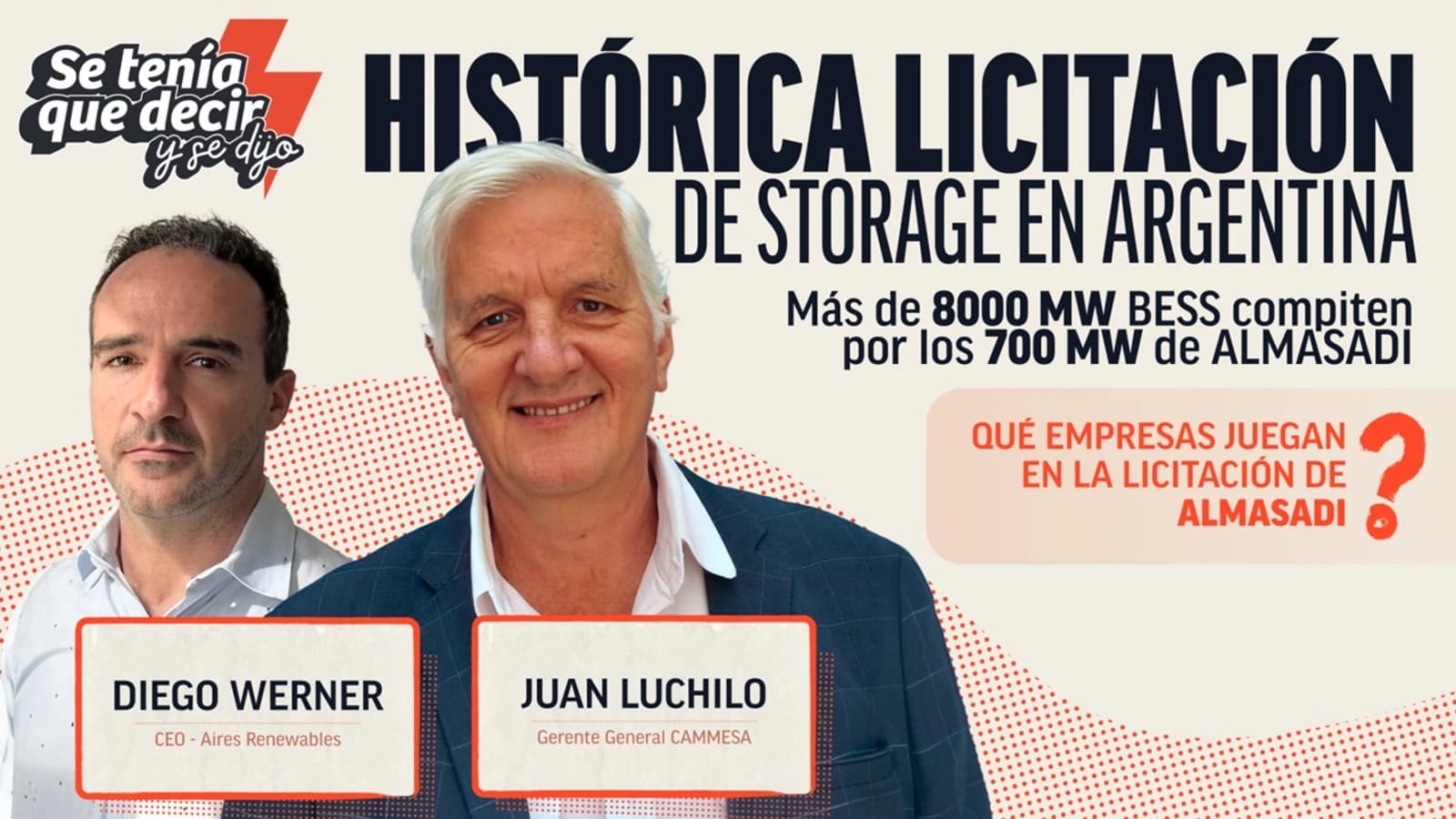 Argentina espera precios “muy competitivos” tras 8000 MW BESS en ofertas “fuera de escala” en su licitación AlmaSADI