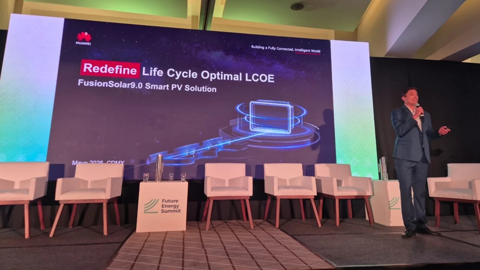 Huawei presenta FusionSolar 9.0 en FES México 2026: la nueva generación de energía inteligente y almacenamiento seguro